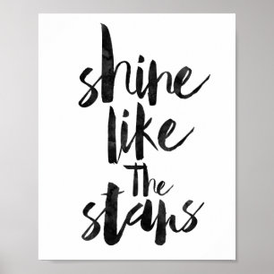 Póster Brilla como las estrellas