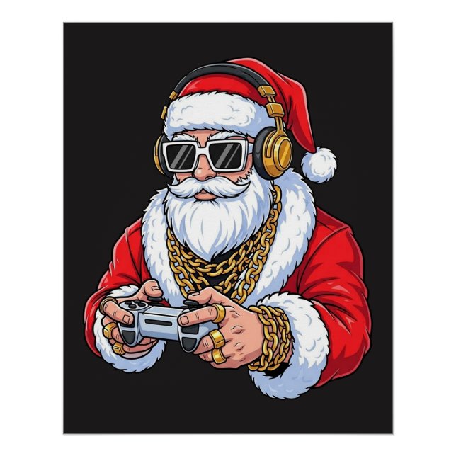 Póster Brillante de Navidad (Anverso)
