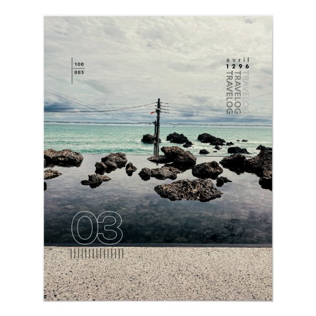 poster brillante de travelog_3 (Anverso)