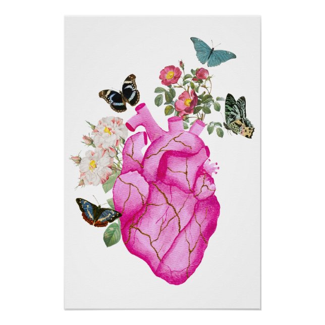 Póster brillante - Kintsugi Heart (Anverso)