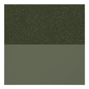 Póster Brillante Personalizado Verde Musgo Noise-S