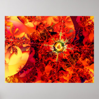 Póster brillar una luz