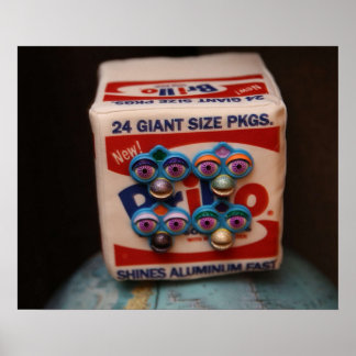 Póster Brillo Art Furby