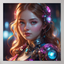 Póster Brillo colorido