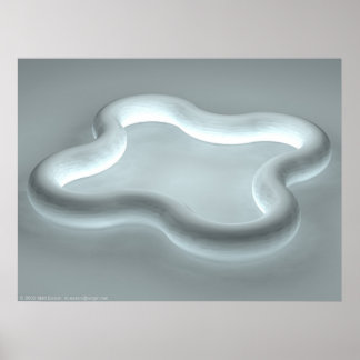 Póster Brillo congelado