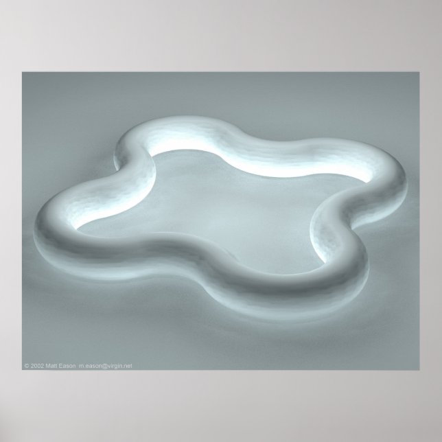 Póster Brillo congelado (Frente)