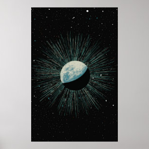 Póster Brillo de la Tierra