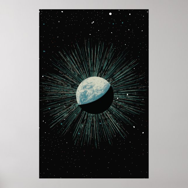Póster Brillo de la Tierra (Frente)