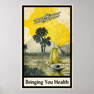 Póster Brindar salud