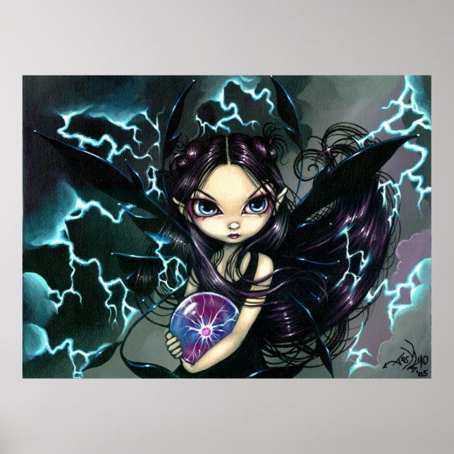 Póster Bringer of Lightning ART PRINT Storm Fairy (Frente)