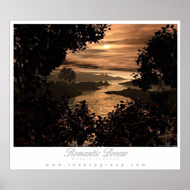 Póster Brisa romántica (Frente)