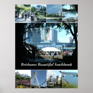 Póster Brisbane Beautiful Southbank