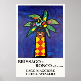 Póster Brissago e Ronco s Ascona, Suiza, Viajes
