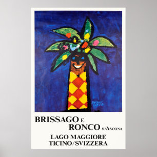 Póster Brissago e Ronco s Ascona, Suiza, Viajes