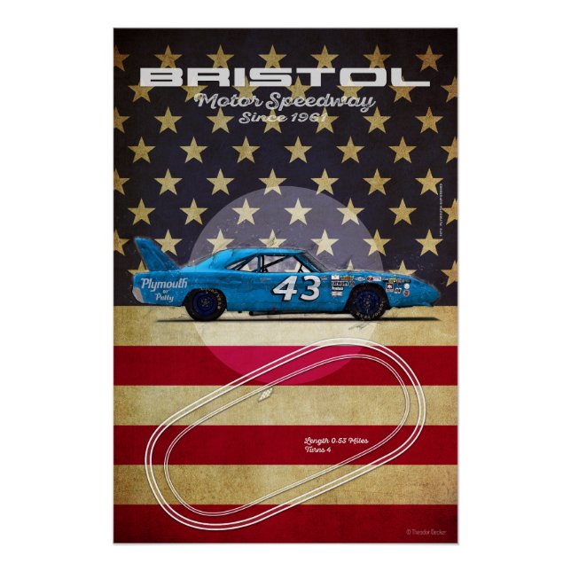 Póster Bristol Motor Speedway (Anverso)