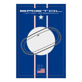 Póster Bristol Motor Speedway