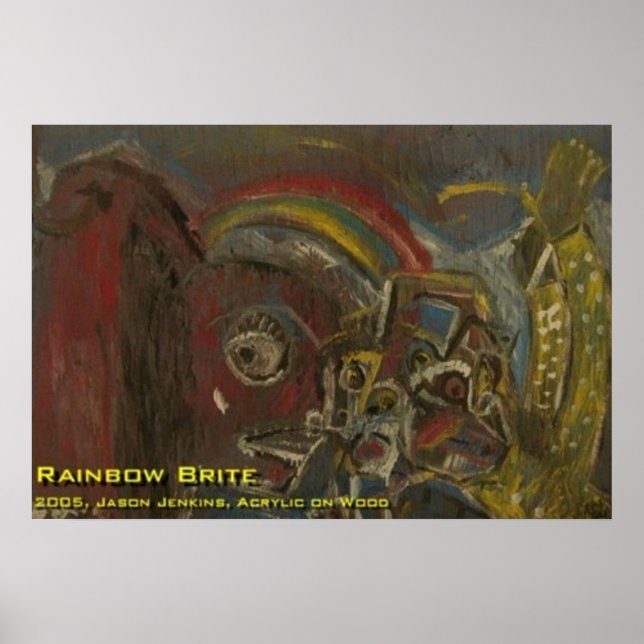 Póster Brita arcoiris (Frente)