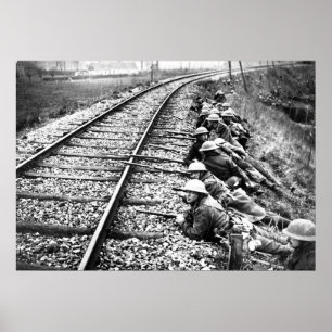 Póster Británicos en Ypres