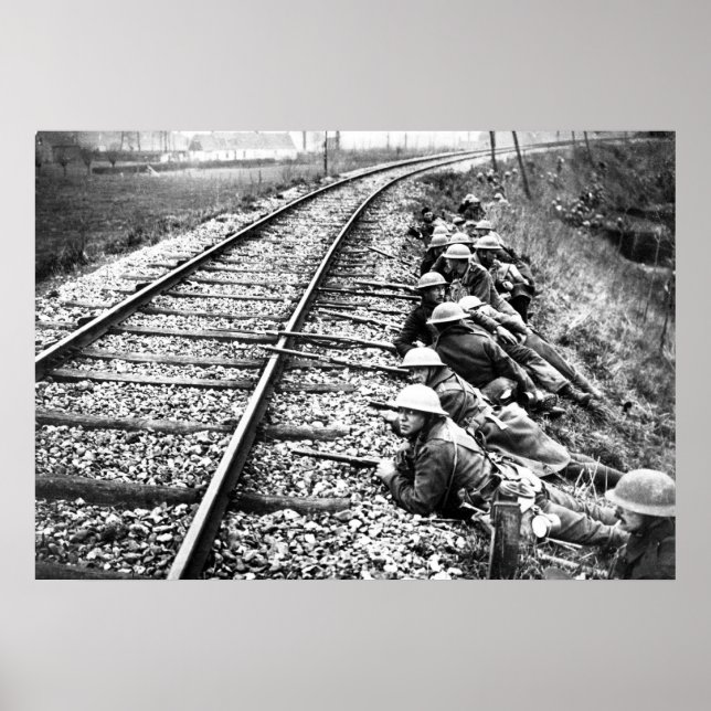 Póster Británicos en Ypres (Frente)