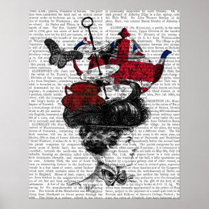 Póster British Afternoon Tea Hat