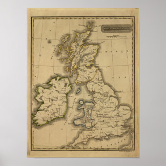 Póster British Islands 2