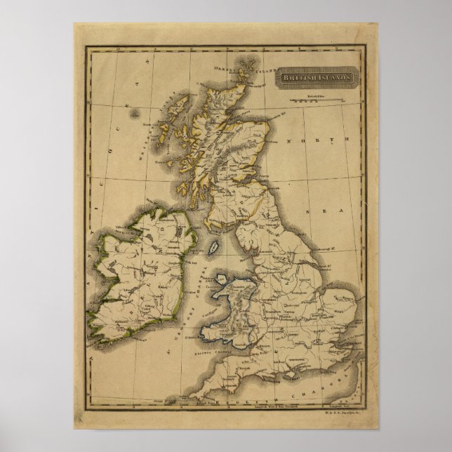 Póster British Islands 2 (Frente)