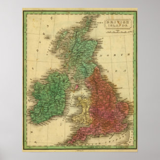 Póster British Islands 4