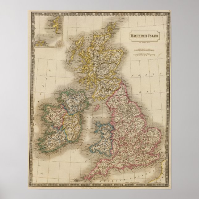 Póster British Isles (Frente)