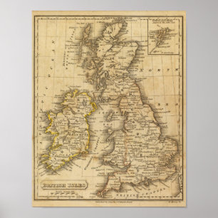 Póster British Isles, Asia
