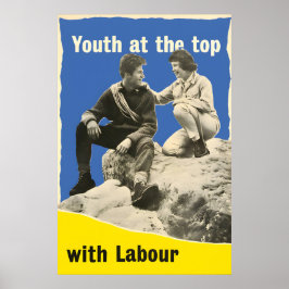 Póster British Labour Party Election Poster Youth at the