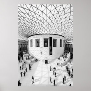 PÓSTER BRITISH MUSEUM, LONDRES, REINO UNIDO