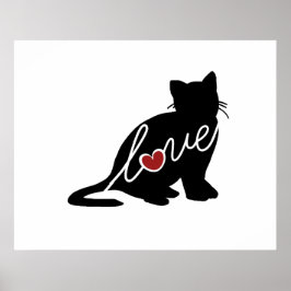 Póster British Shorthair Love