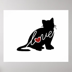 Póster British Shorthair Love