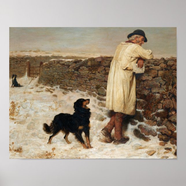 Póster Briton Riviere - Tiempo de guerra (Frente)