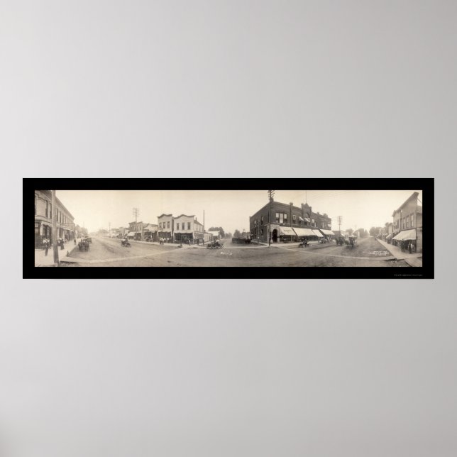 Póster Britt, IA Photo 1908 (Frente)