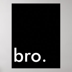 Póster bro. wall art
