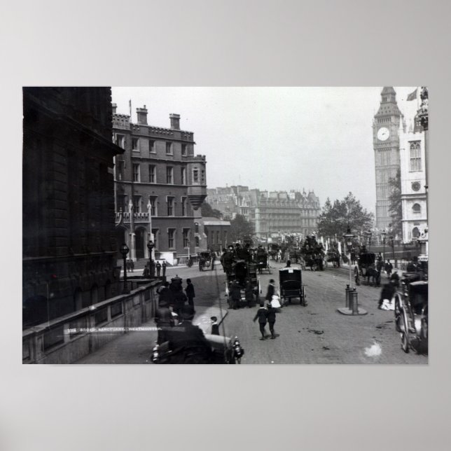 Póster Broad Sanctuary, Westminster (Frente)