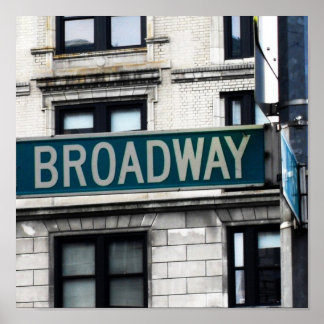 Póster Broadway