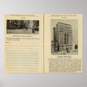 Póster Broadway 28586 y 31st St Hotel Wolcott