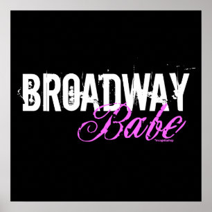 Póster Broadway Babe