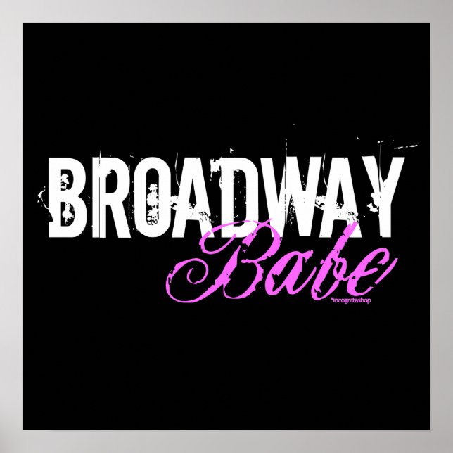 Póster Broadway Babe (Frente)