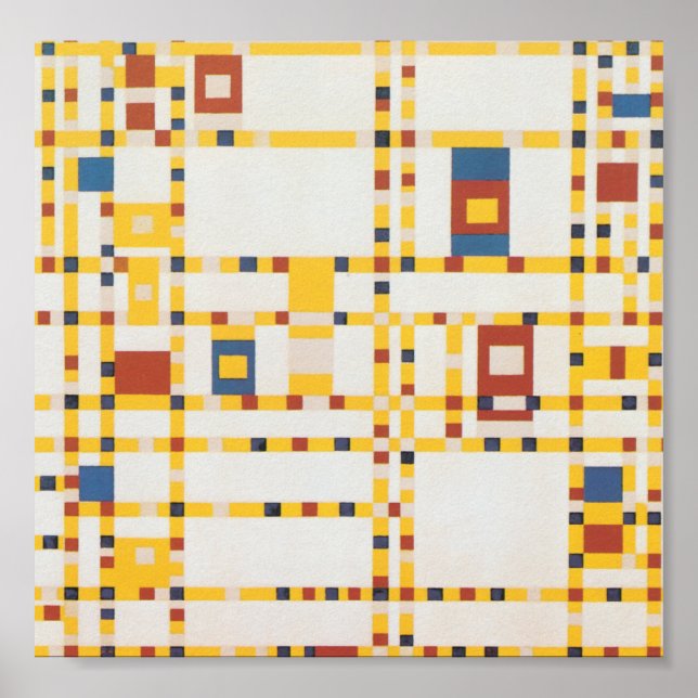 Póster Broadway Boogie Woogie (Frente)