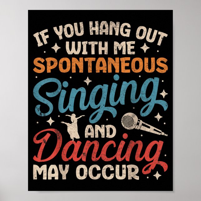 Póster Broadway Musical Theater Nerd Theatre Geek Drama L (Frente)