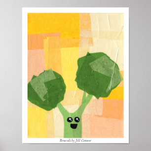 Póster Broccoli de Jill Connor
