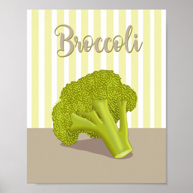 Póster Brocoli pequeño (Frente)