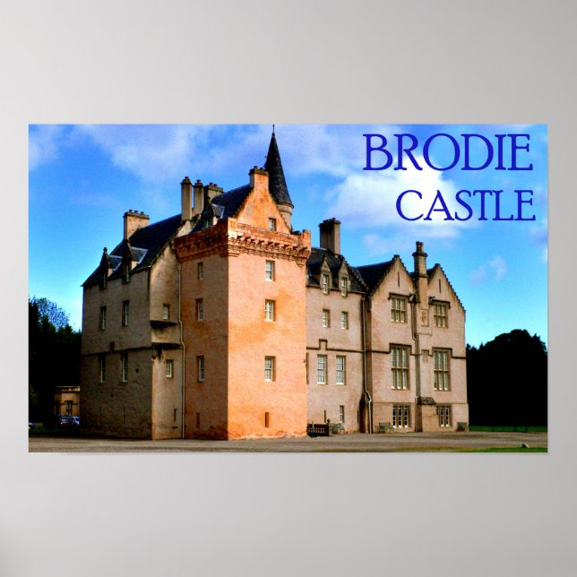 Póster brodie castle (Frente)