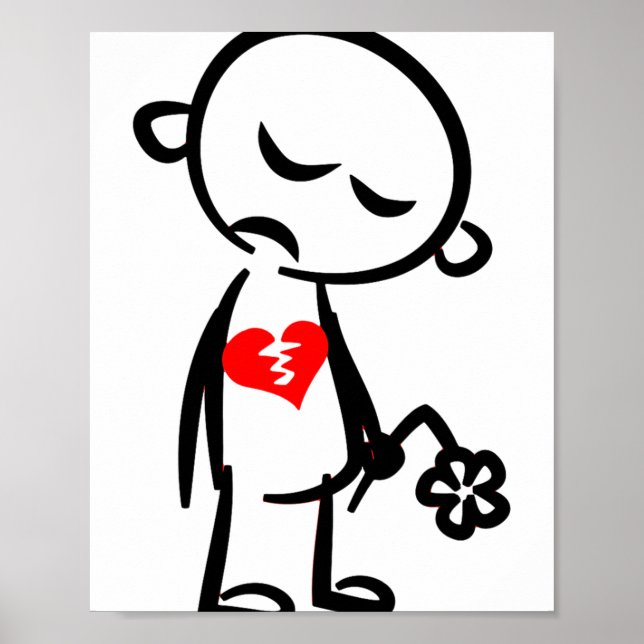 Póster Broken Heart Valentine  (Frente)