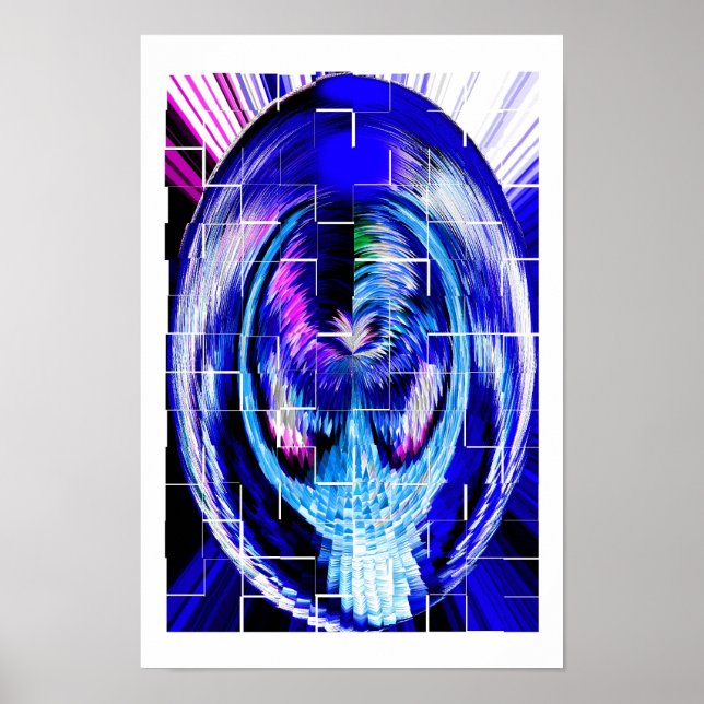 Póster Broken mirror art (Frente)