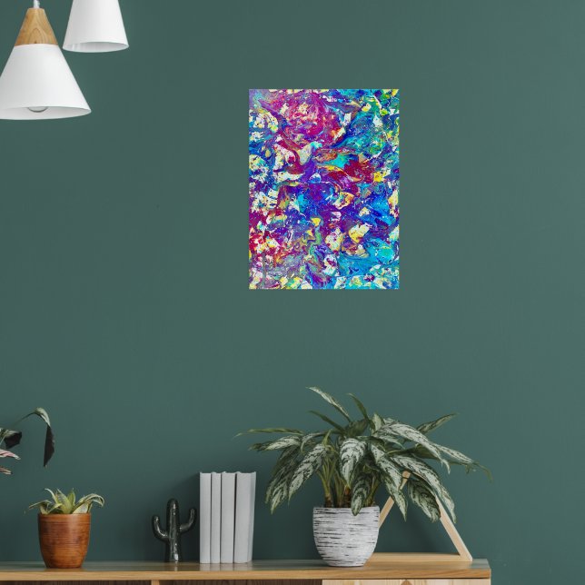 Póster Broken Mood Ring Series No. 1 - Fractured Spectrum (Salón 1)