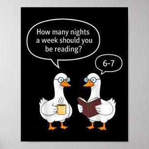 Póster Broma 67 Meme Leyendo Bibliotecaria Escolar Maestr